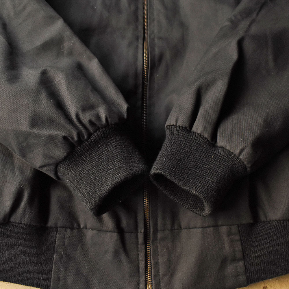 90's~Made in England Harrington Jacket ブラック×タータンチェックライナー 250930H