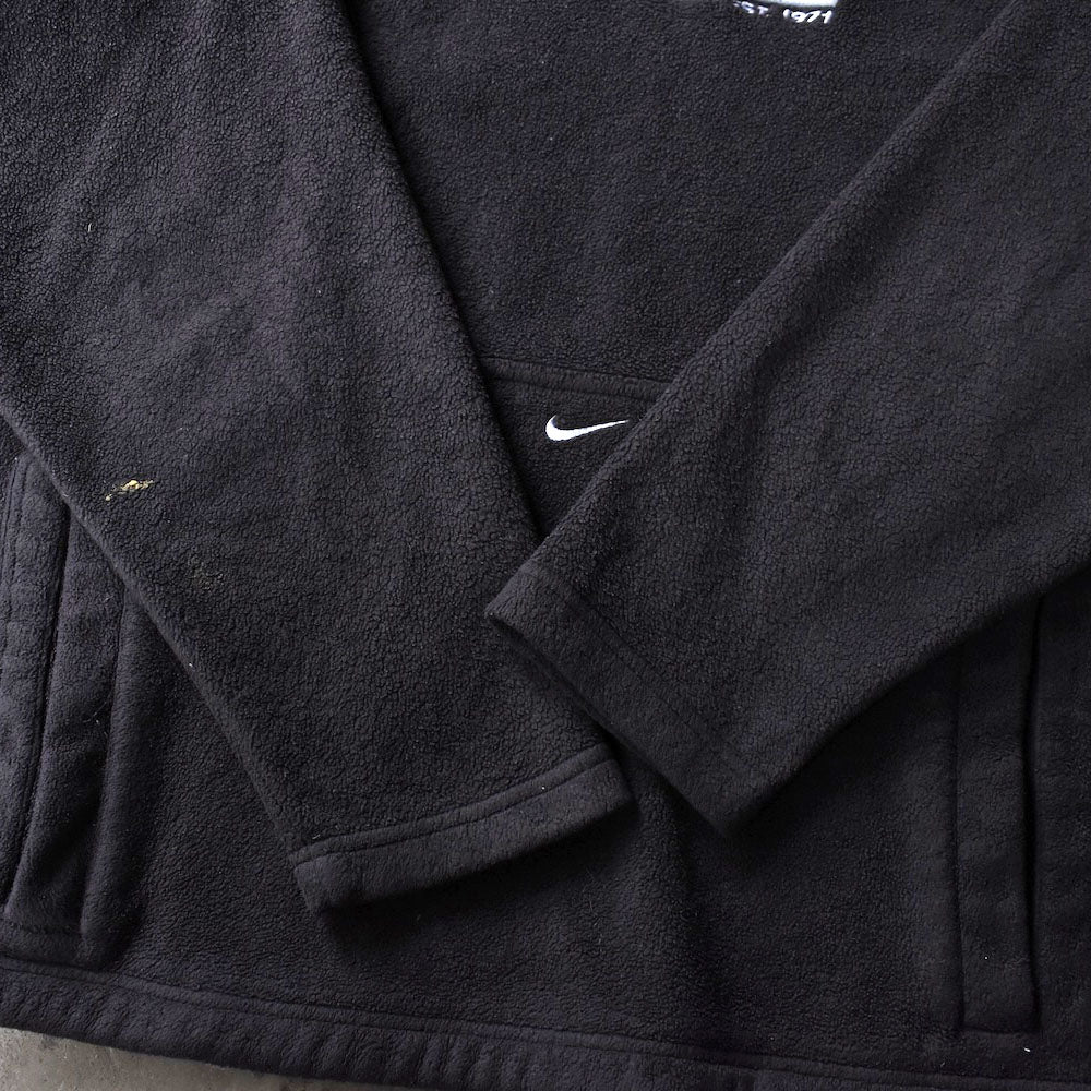 90’s Nike センタースウォッシュ フリースパーカー フーディ 黒 251104H