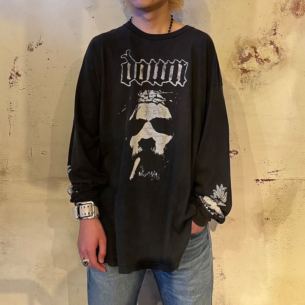 Y2K Down “NOLA” ロングスリーブTシャツ 240703H