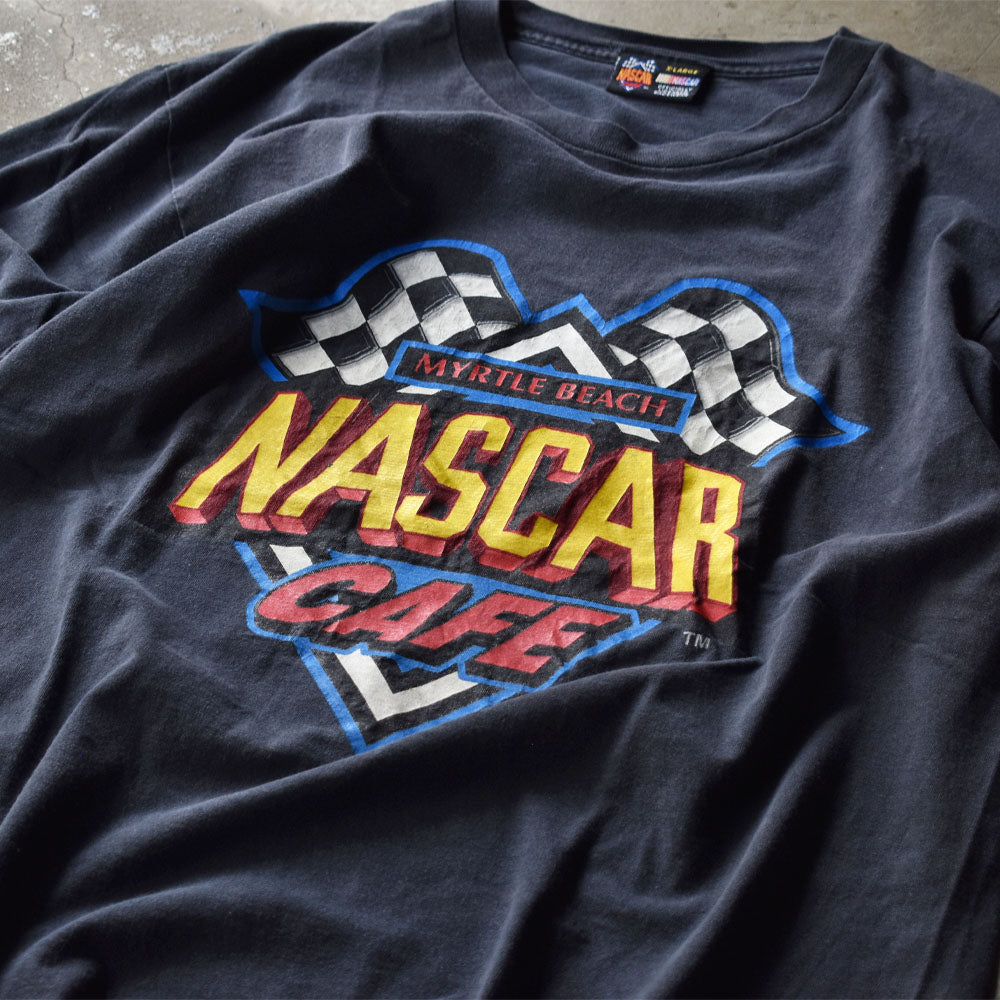 90's　NASCAR ”NASCAR CAFE MYRTLE BEACH” Tシャツ　230701