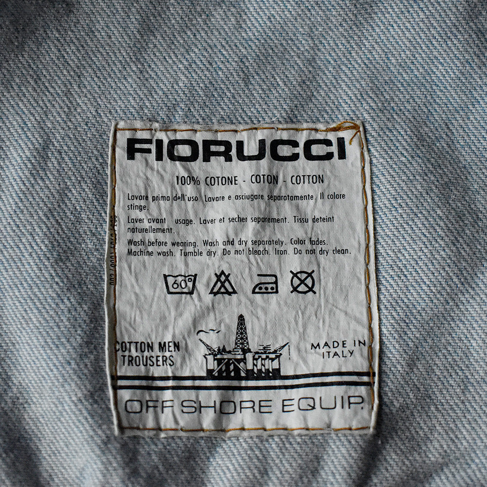 90's FIORUCCI デニムジャケット Italy製 231118H