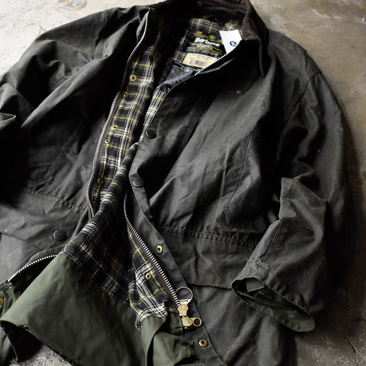 90's Barbour “BORDER” オイルドジャケット イングランド製 250116H