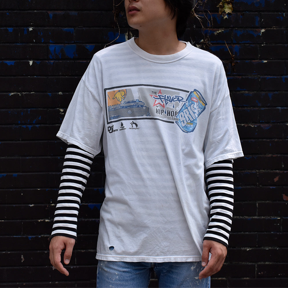 Y2K Flavor of Hip Hop Tour “Def Jam” Rap Tシャツ 230916H