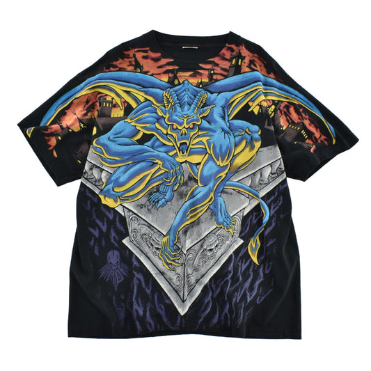 90's LIQUID BLUE "Gargoyle" AOP Tシャツ260714H