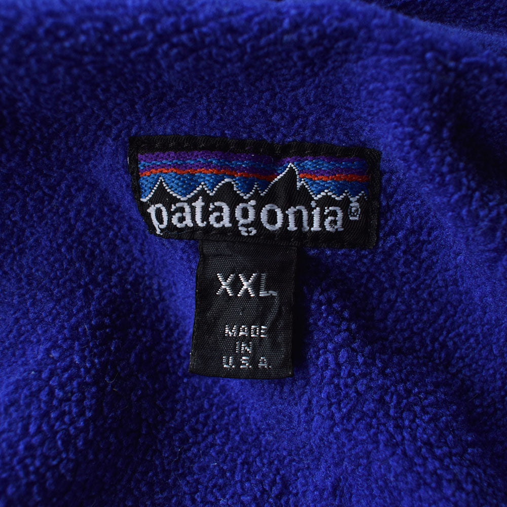90’s patagonia シェルドシンチラ ナイロンジャケット XXLサイズ！ USA製 231109