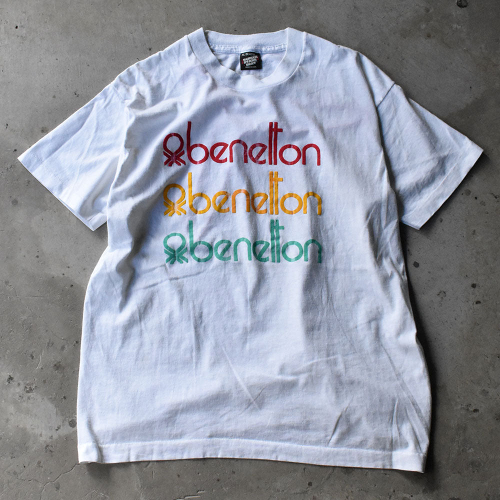 ブートレグ ベネトン ロゴ Tシャツ 1990年〜 USA製 ヴィンテージ