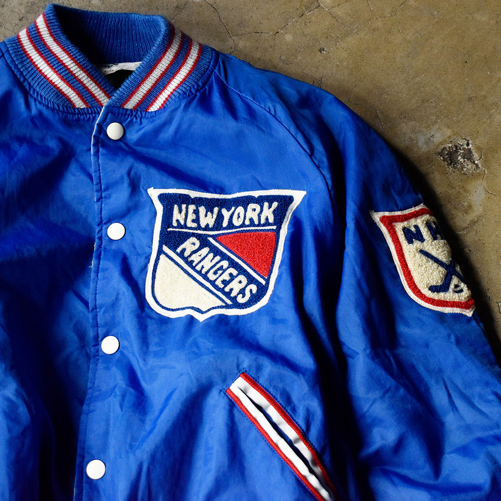 70's～ “New York Rangers“ リバーシブルジャケット USA製 241226H