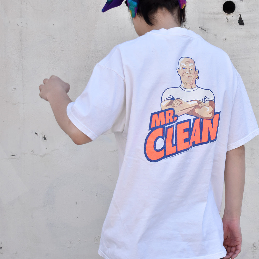 90's～ MR.CLEAN×HONDA Tシャツ 240229H