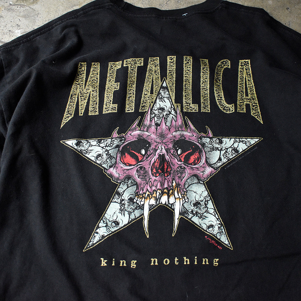 90's Metallica×Pushead “King Nothing” Tシャツ 240630H