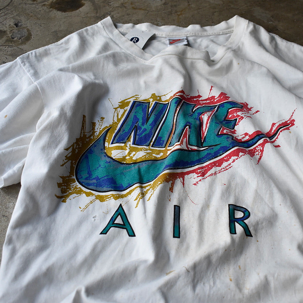90's NIKE “AIR“ logo Tシャツ USA製 240715H