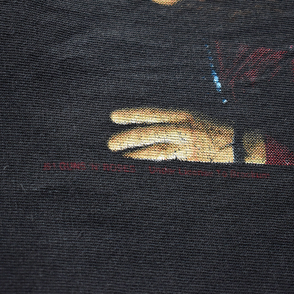 90's ダメージ！ GUNS N' ROSES “HERE TODAY GONE TO HELL” Tシャツ 240520H