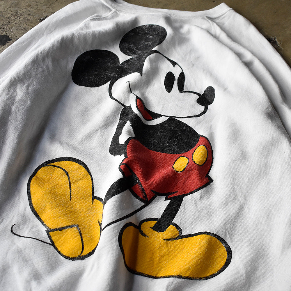 90's Disney “Big Mickey” 4XL big size！ スウェット USA製 240313H