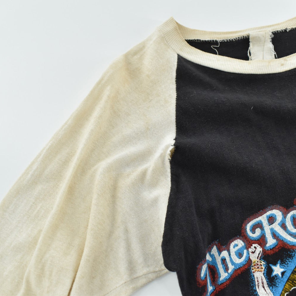 80's The Rolling Stones "1981 US Tour / Tattoo You" ラグラン ロックTシャツ 260710H