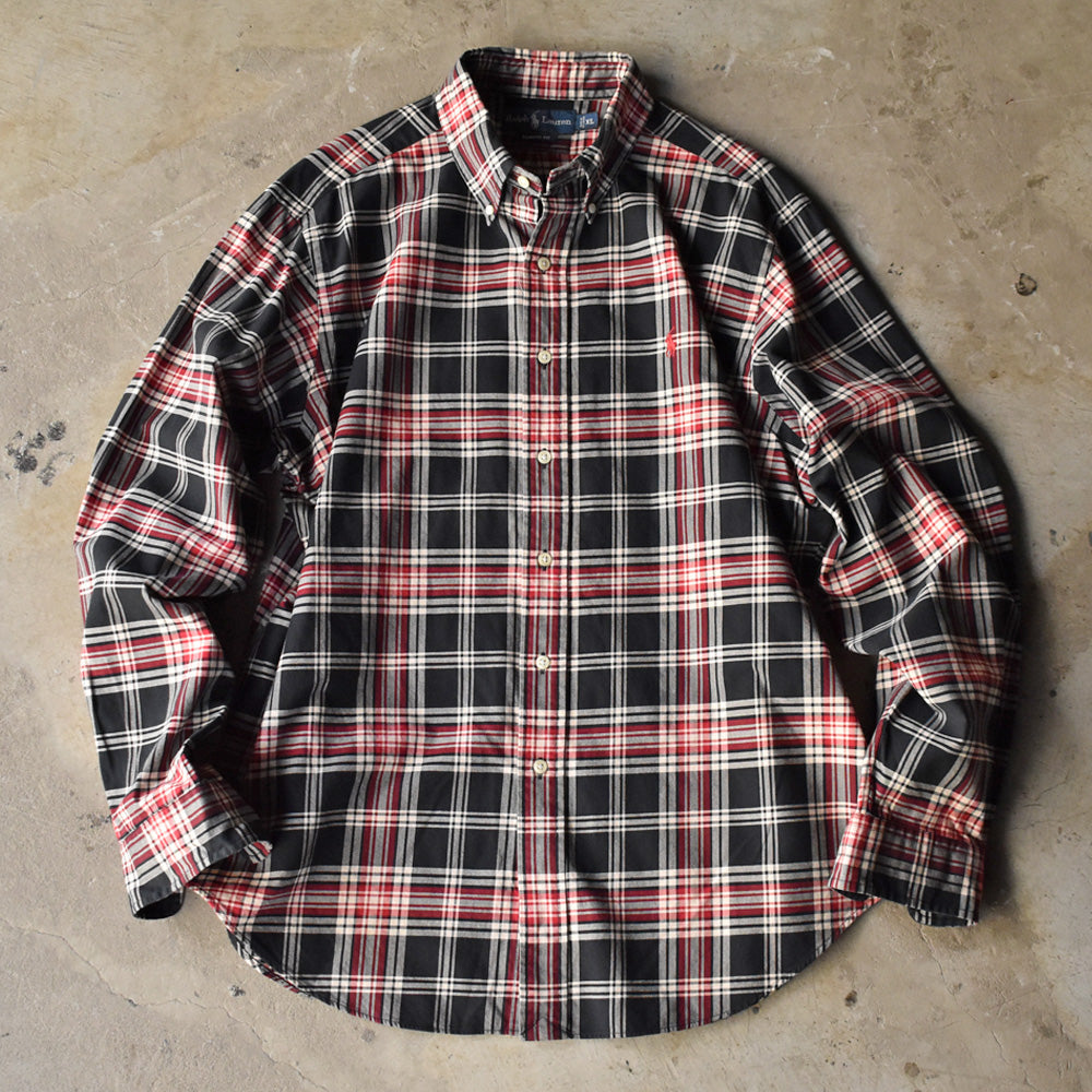 Ralph Lauren/ラルフ ローレン “CLASSIC FIT” タータンチェック ボタンダウンシャツ　230829