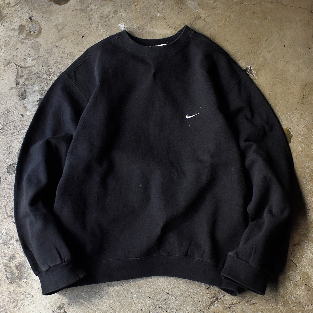 90's NIKE small swoosh logo刺繍 スウェット 240117H