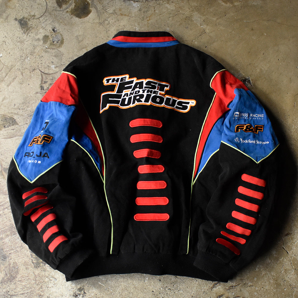 90's RACING CHAMPIONS APPAREL コットン レーシングジャケット 231122H