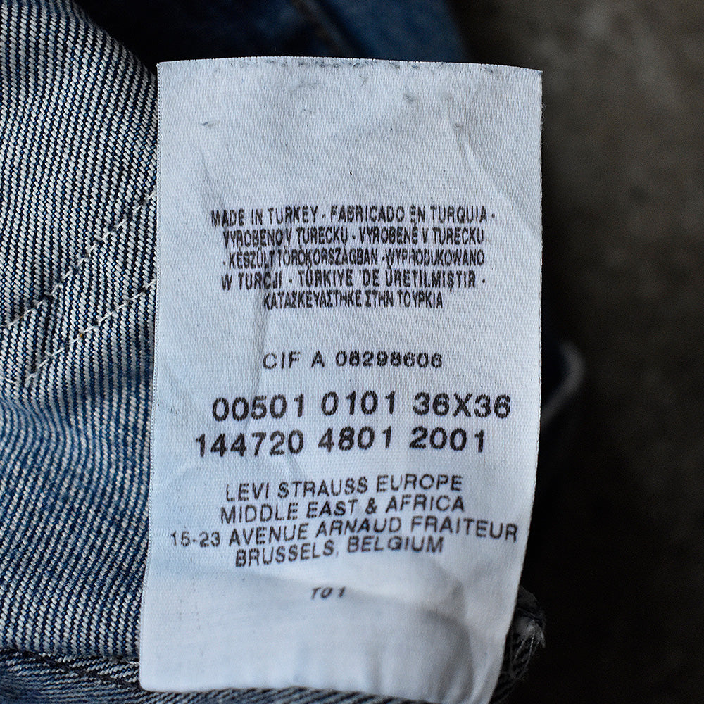 Y2K Hige！ Levi's 501 カットオフ デニムショーツ 250712H