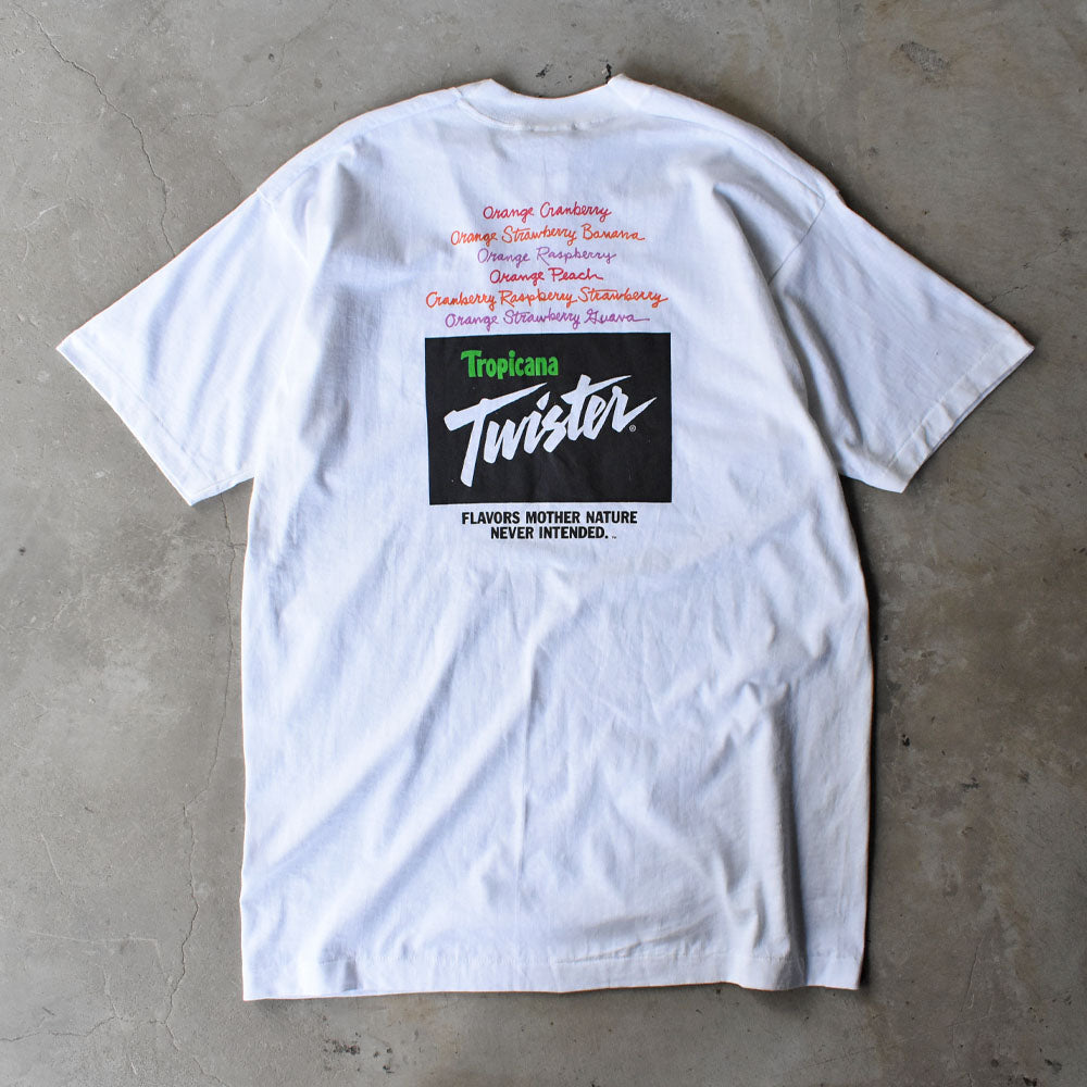 90’s FRUIT OF THE LOOM “Tropicana Twister” 企業 Tシャツ 250602