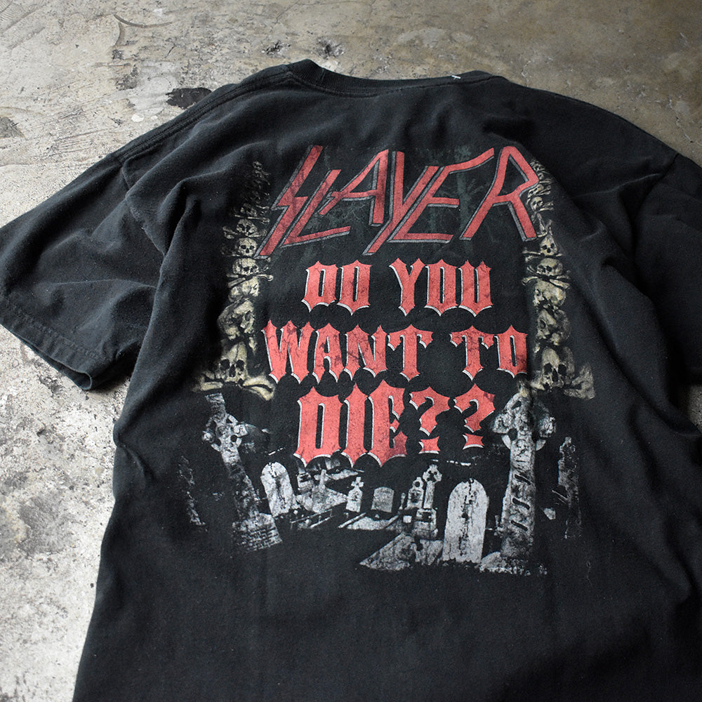 Y2K Slayer “Do You Want To Die“ Tシャツ 240929H