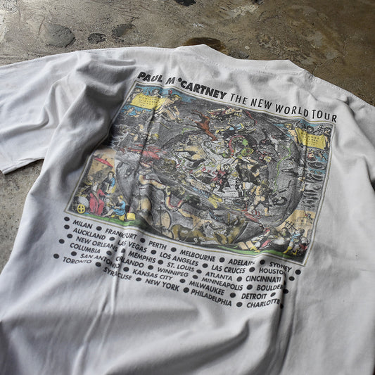 90's Paul McCartney “The New World Tour” Tシャツ 250122H