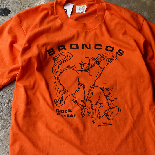 80's “BRONCOS” Buck Better Tシャツ USA製 250816H