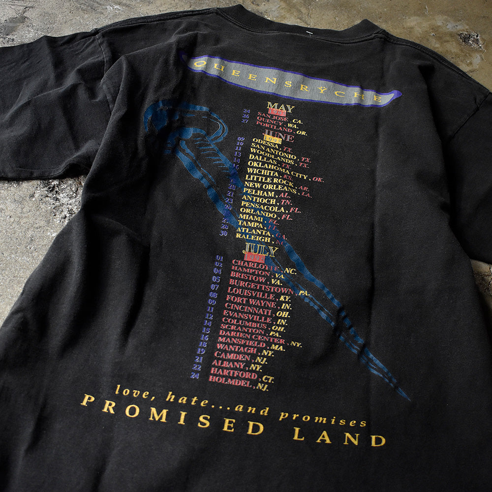 90’s QUEENSRYCHE “Promised Land” Tour Tシャツ 240126H