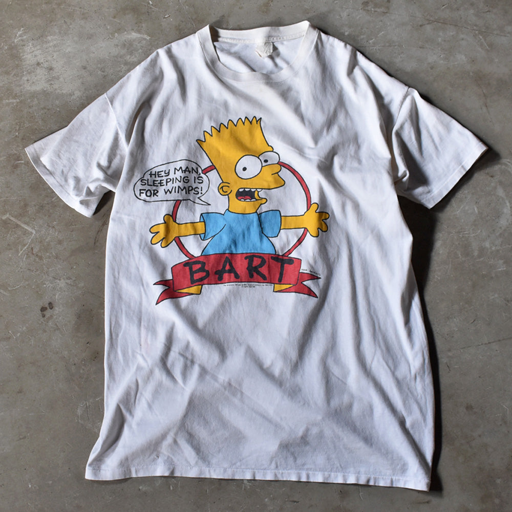 90's　The Simpsons/ザ・シンプソンズ BIG SIZE！ “Bart Simpson” Tシャツ　230716
