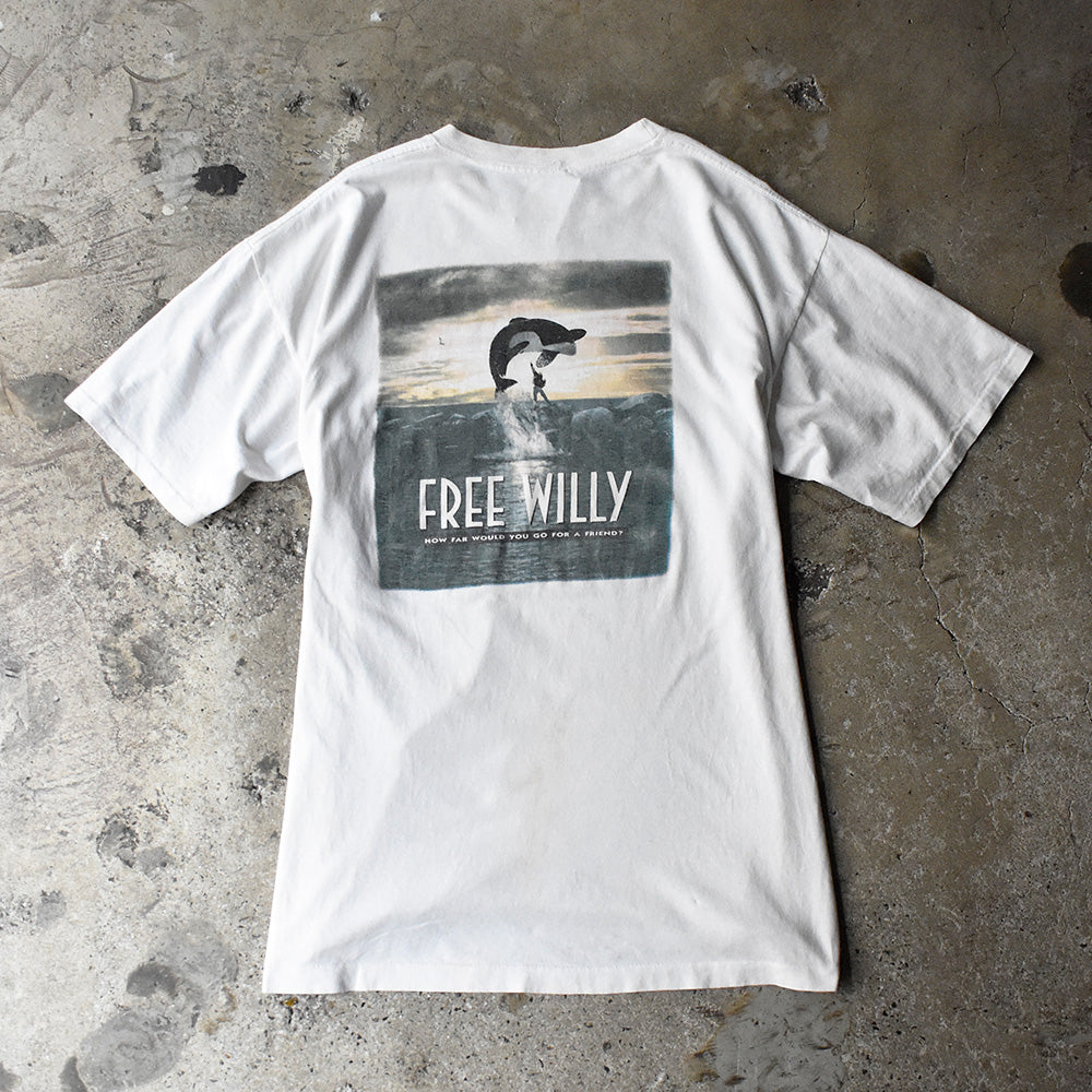 90's “Free Willy“ movie Tシャツ 250605H