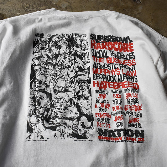 Y2K “Super Bowl of Hardcore” Suicidal Tendencies Tシャツ 250310H