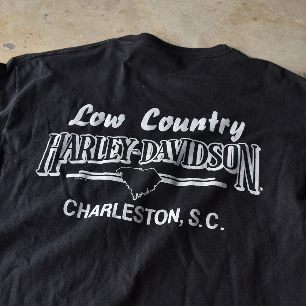90's　Harley-Davidson/ハーレー・ダビッドソン 両面プリント Tシャツ　USA製　230718