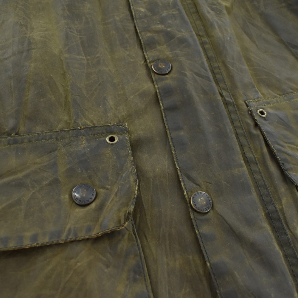 90’s Barbour 旧3ワラント "GAMEFAIR" オイルドジャケット 261016H