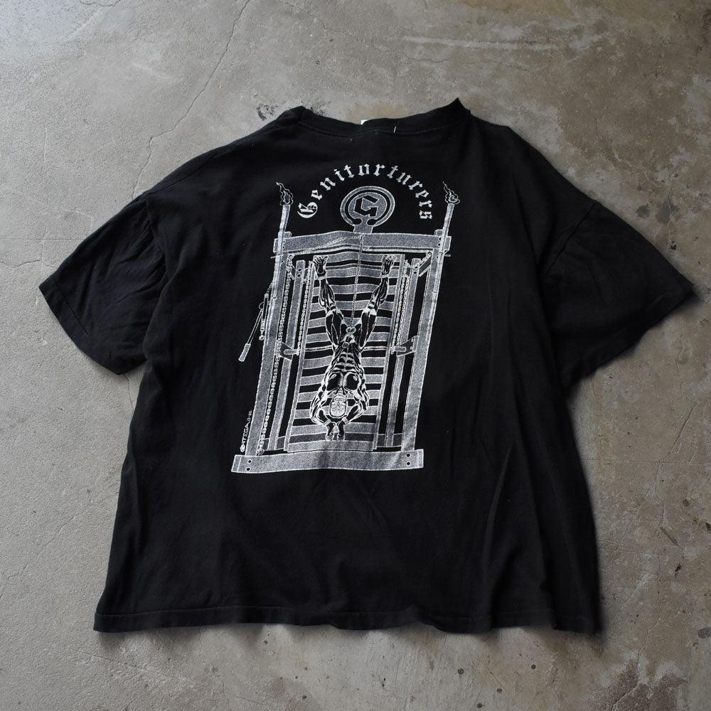 90's Genitorturers "G Logo&Torture Back Tシャツ　250912H