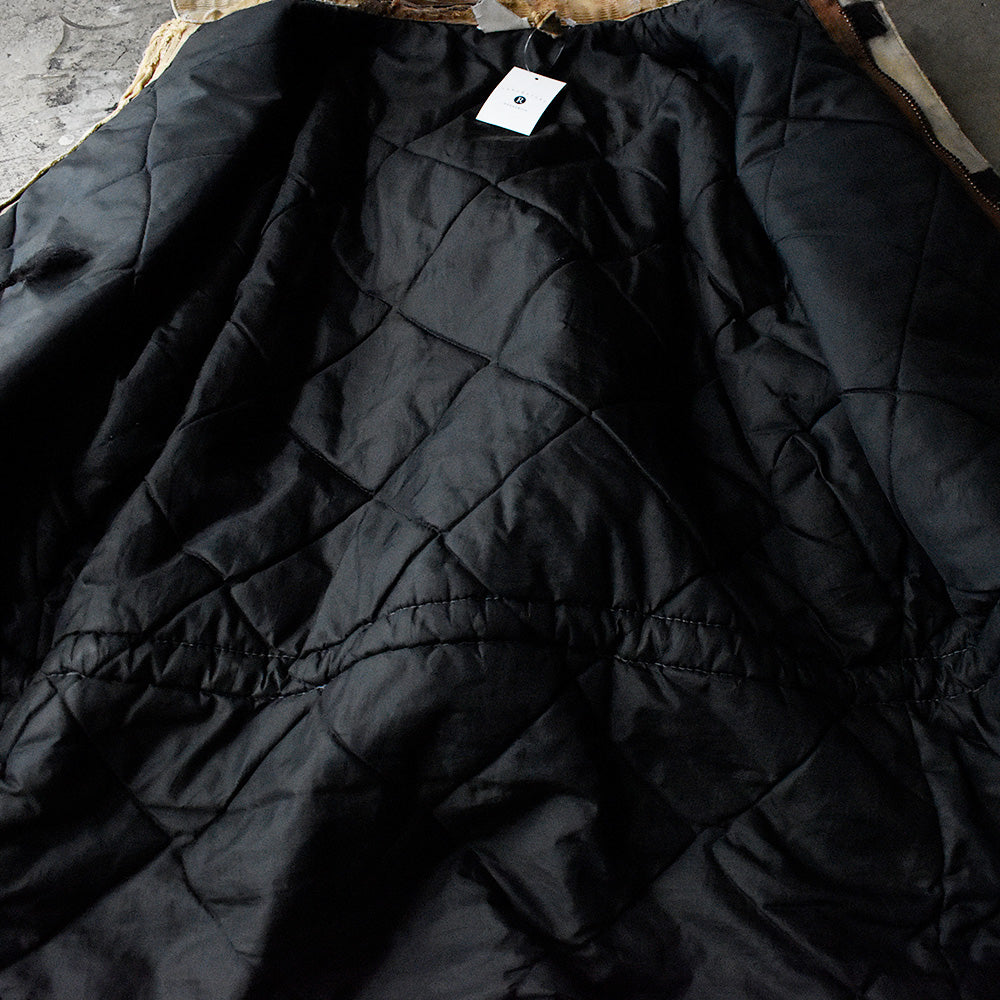 80's ボロ！“100years” Carhartt ダック トラディショナルコート キルティングライナー 231118H