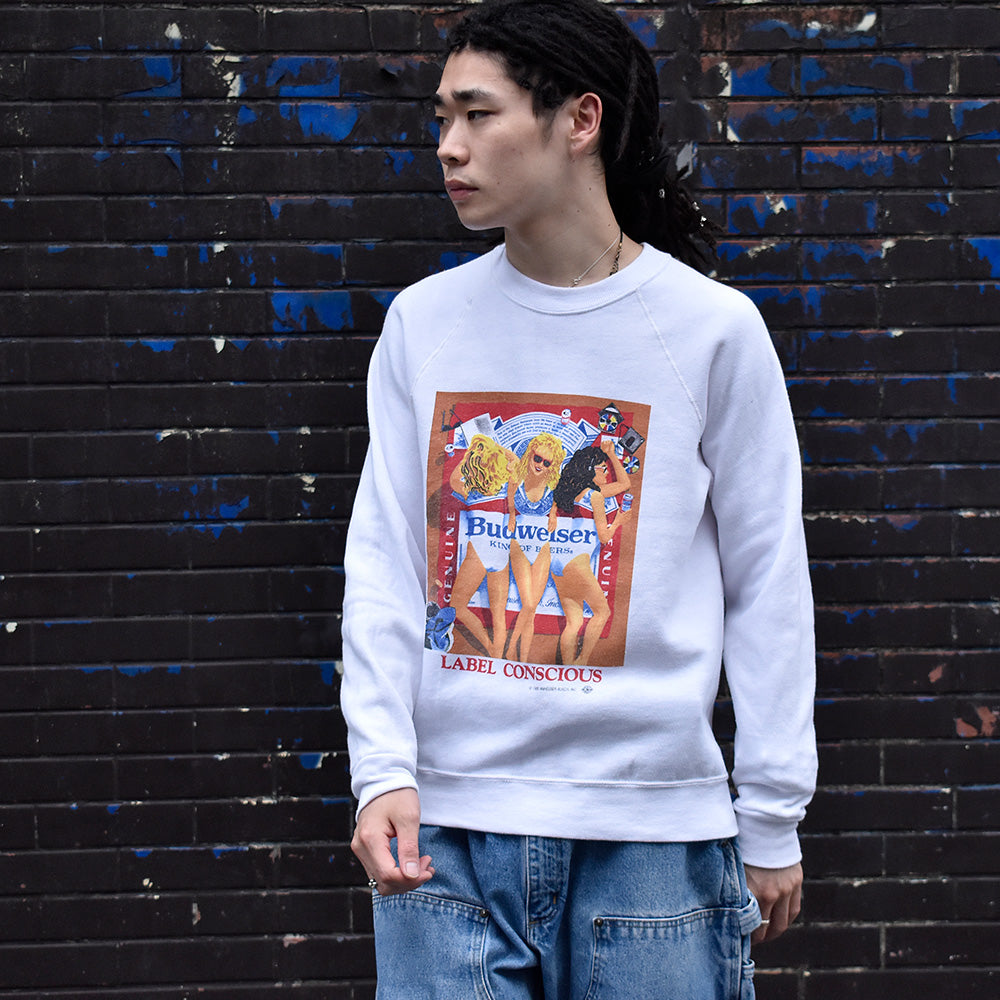 80's Lee “Budweiser“ スウェット USA製 240608H