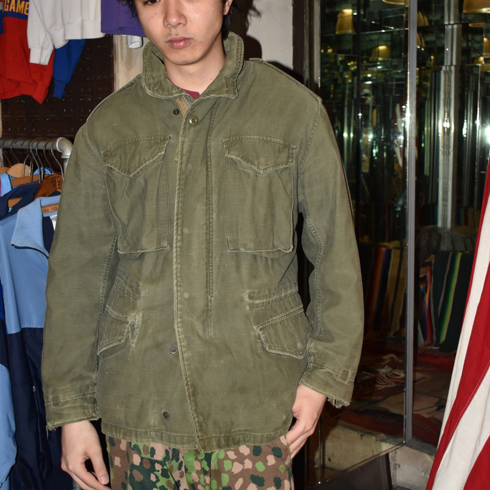 60’s U.S. ARMY M-65 フィールドジャケット 2nd type 100%コットン 260508H
