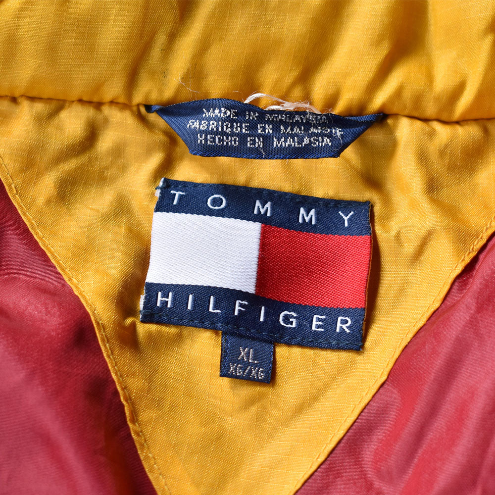 90’s TOMMY HILFIGER 中綿入り ナイロンジャケット 240218