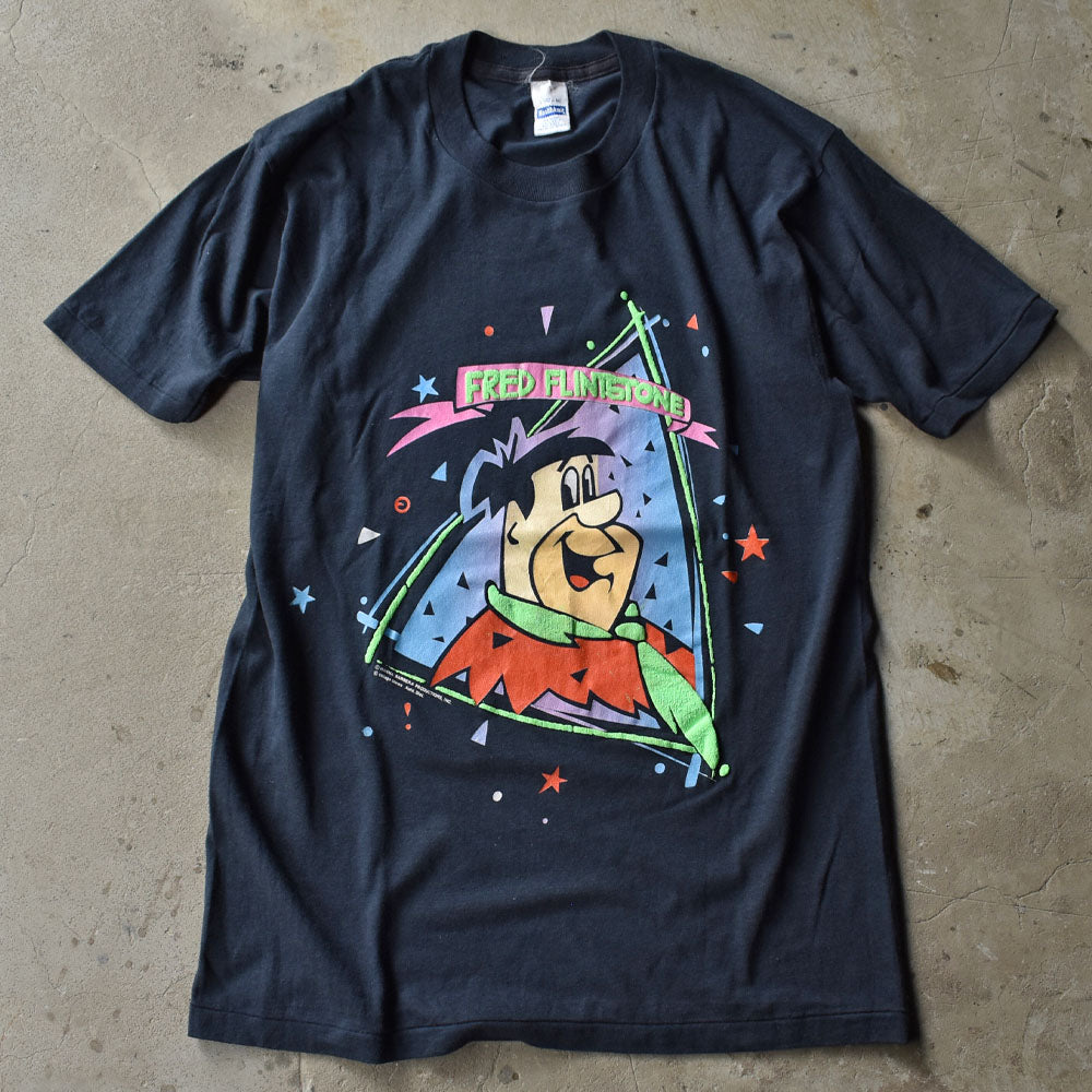 80’s　The Flintstones/原始家族フリントストーン “FRED” Tシャツ　USA製　230907