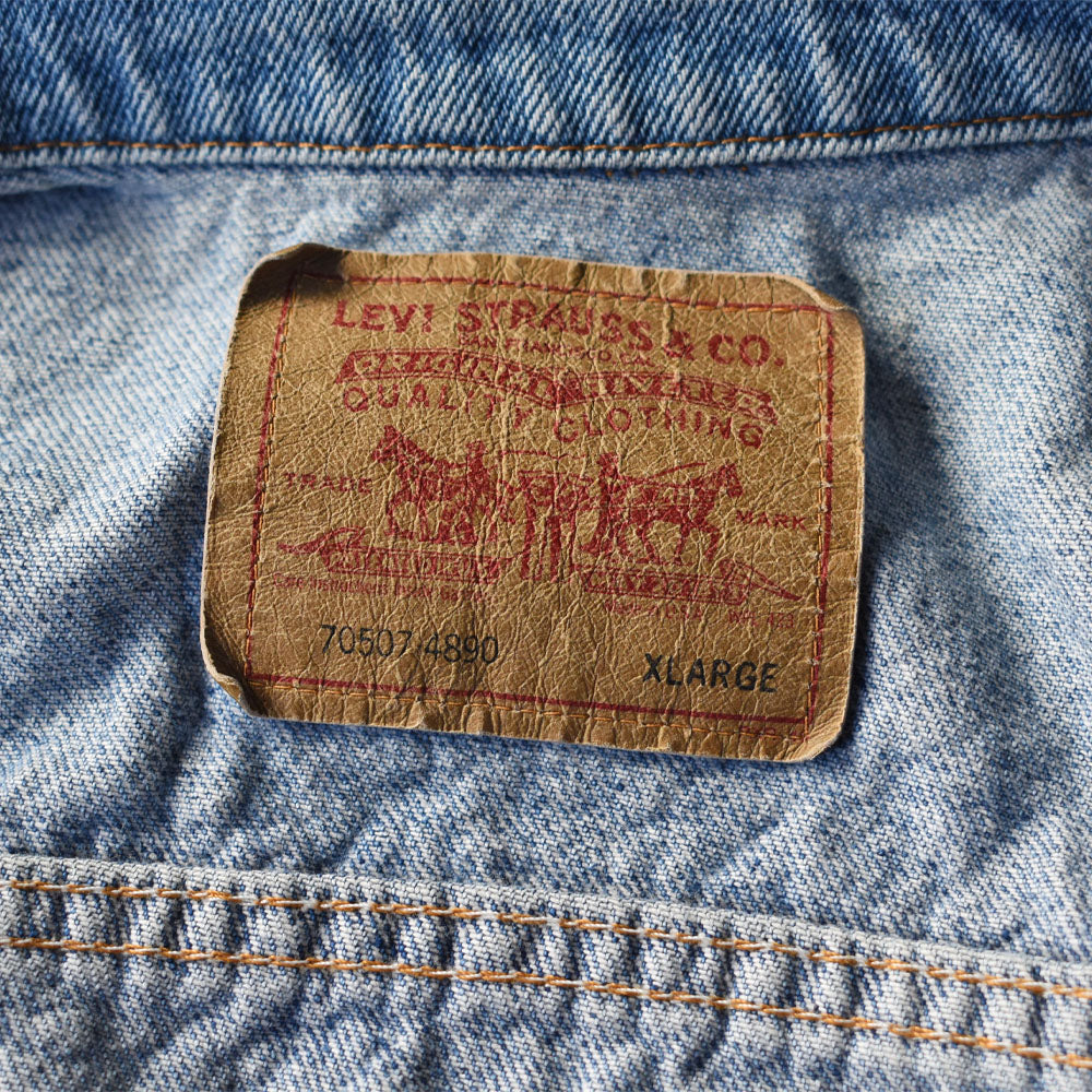 90’s Levi's 70507-4890 デニムジャケット USA製 240621