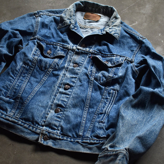 80's Levi's/リーバイス 50LONG! 70506-0216 デニムジャケット USA製 230428