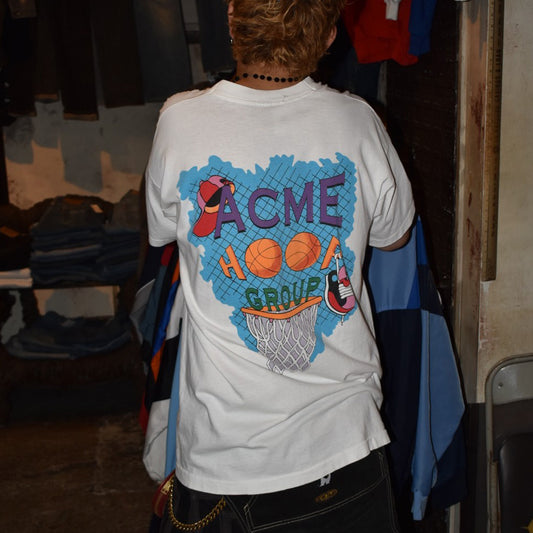 90's Tiny Toon Adventures “ACME HOOP GROUP” AOP キャラT USA製 260512H