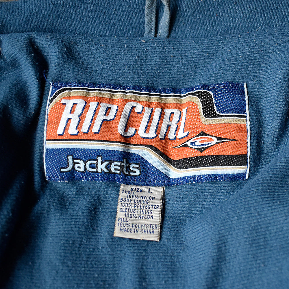 Y2K Rip Curl 中綿入り ナイロンジャケット 240215H
