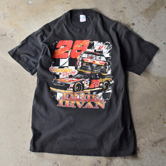 90's “ETNIE IRVAN/アーニー・アーヴァン #28” レーシングTシャツ 230630
