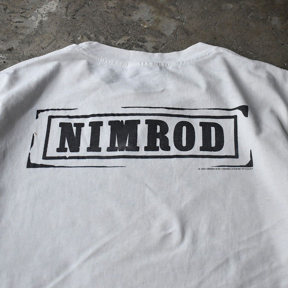 90's GREEN DAY "NIMROD" ロック Tシャツ 250803H
