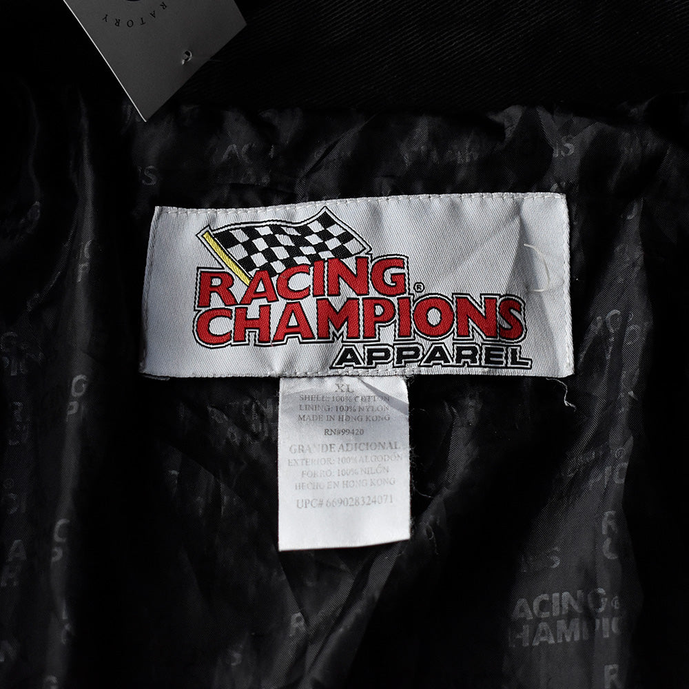 Y2K RACING CHAMPIONS APPAREL チェッカーフラッグ！ “Chevrolet Corvette” レーシングジャケット 240321H