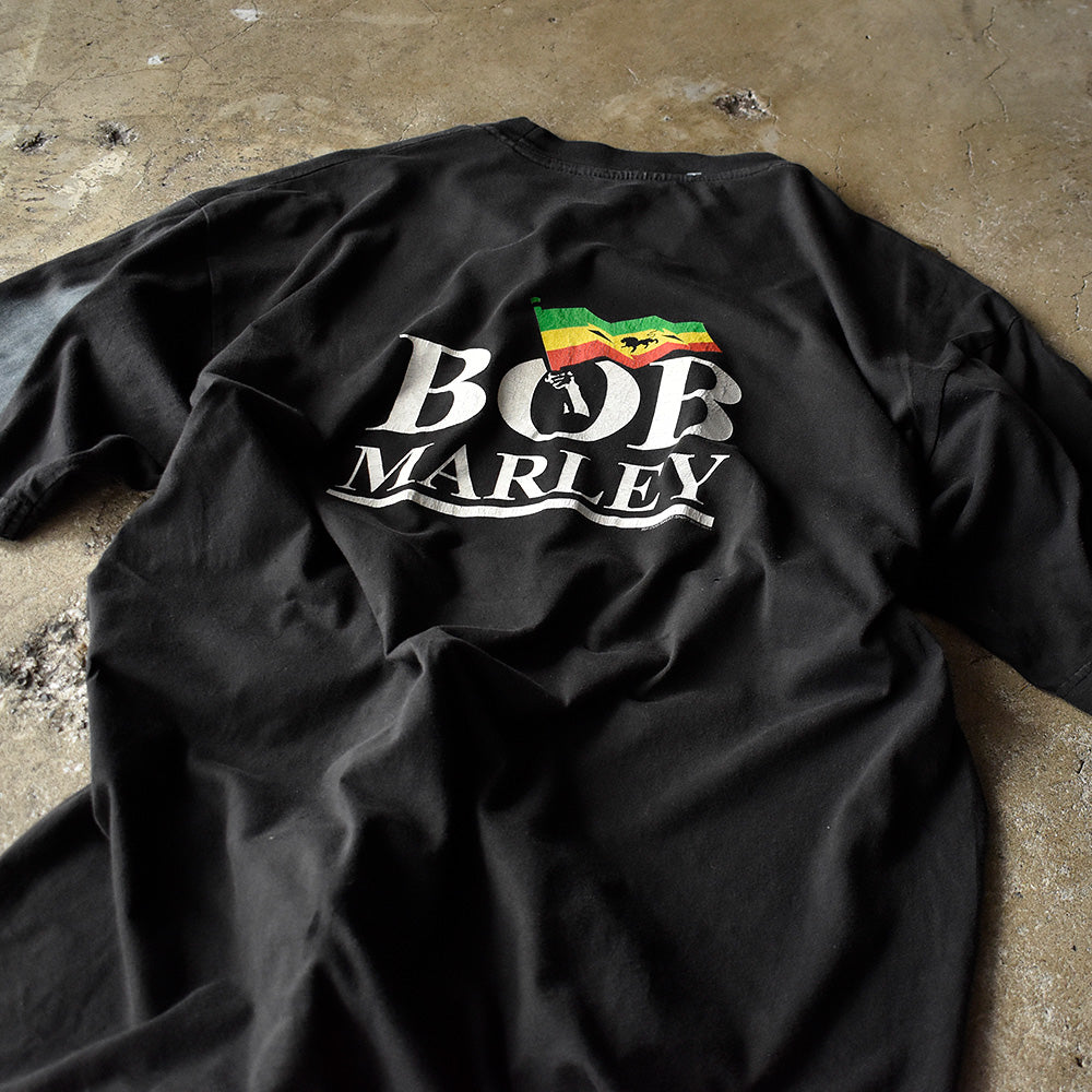 Y2K BOB MARLEY オーバープリントTシャツ Euro製 240813H