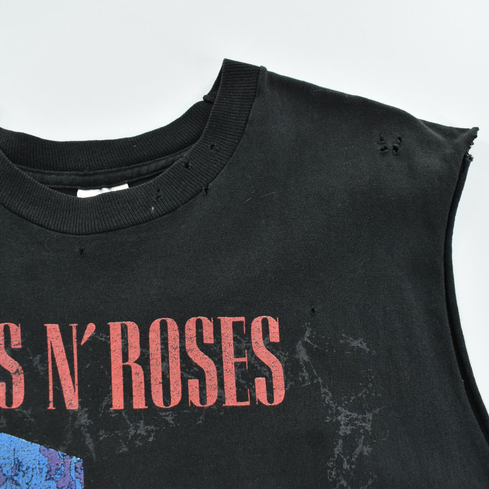 90's Guns N' Roses × Metallica "Stadium Tour 1992" カットオフ ロックTシャツ 260728H