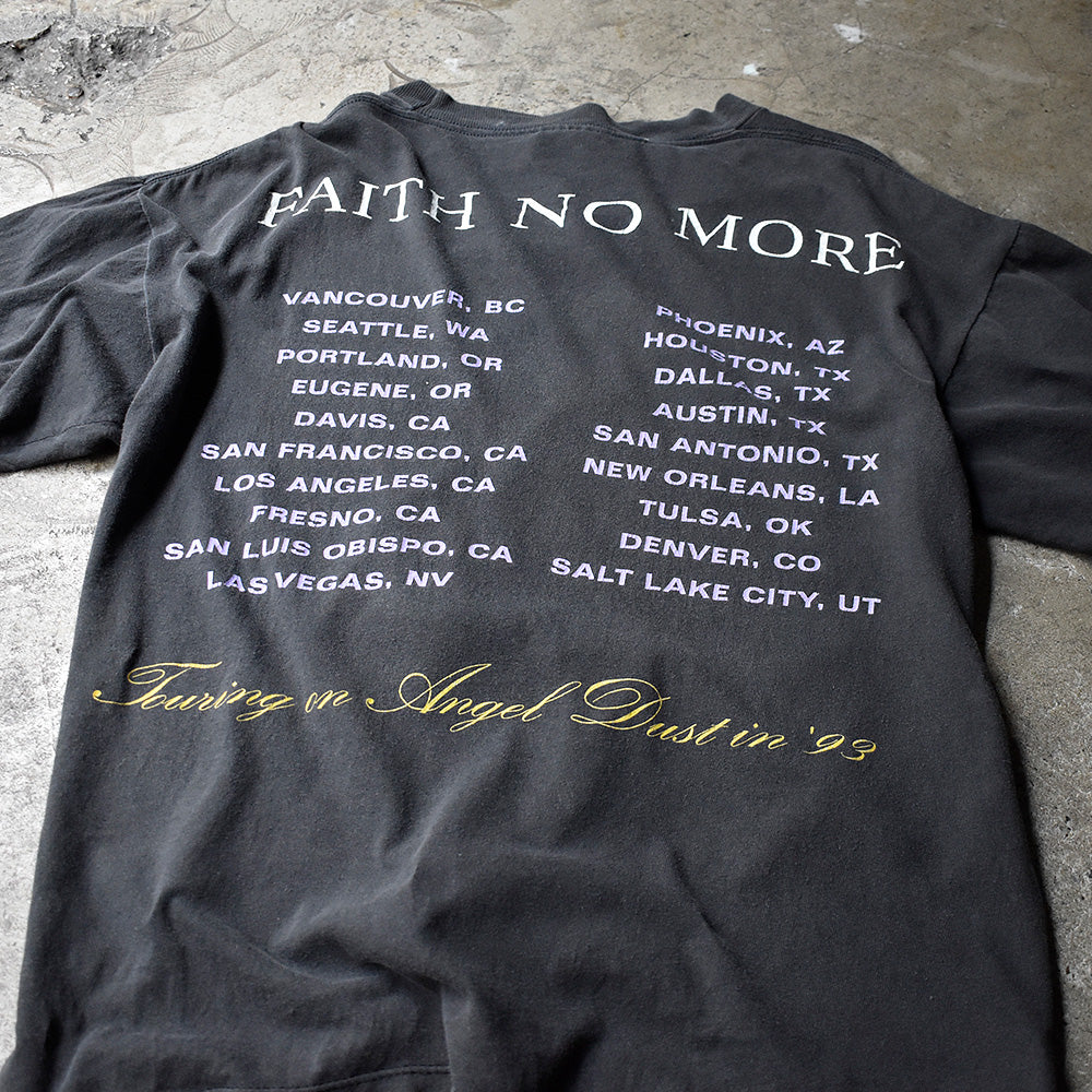 90's Faith No More “Angel Dust” Tour Tシャツ 240603H