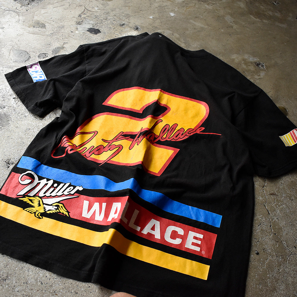 Y2K NUTMEG Racing Tシャツ USA製 240722H