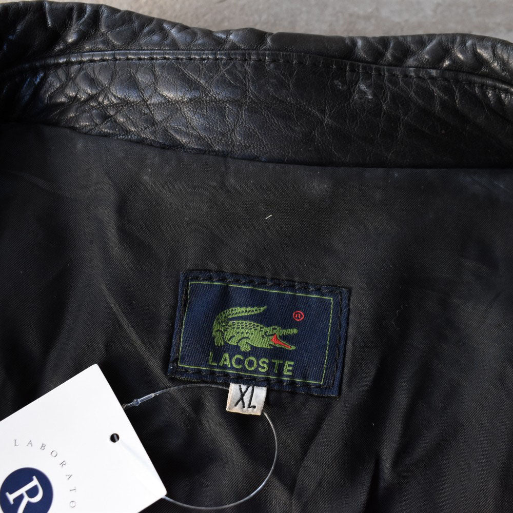 90’s LACOSTE レザージャケット 251111H