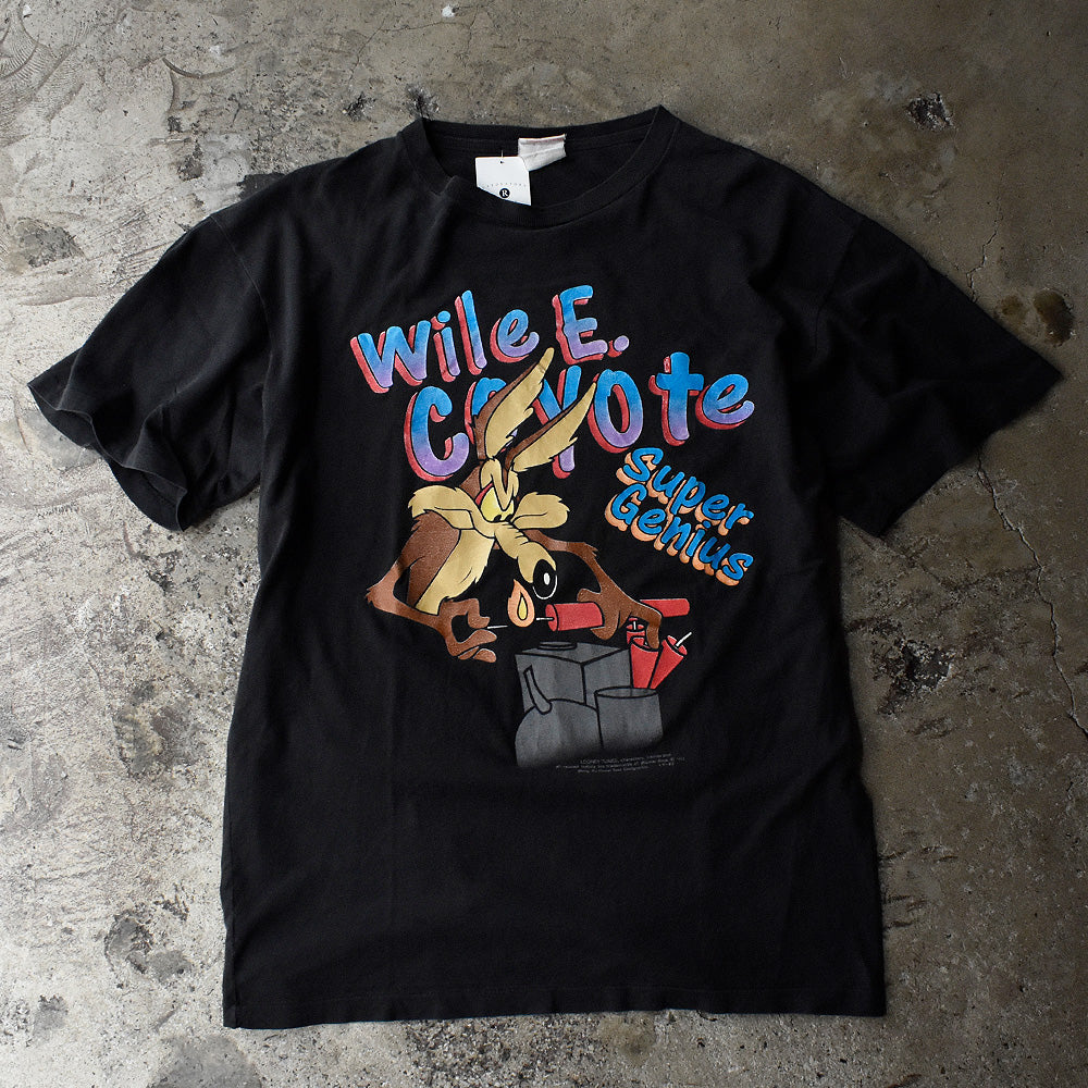 ルーニー・テューンズ ワイリー・コヨーテ ダイナマイト Tシャツ 1993年 ヴィンテージ